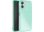 Avizar, Custodia Glitterata Per Samsung Galaxy A06 Antiurto Scintillante, Verde