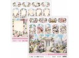 30X30Cm Doppelseitig Carta Per Scrapbooking - Scrapboys - Sweet Peonies 06