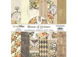 Scrapboys Set 12Stk 30X30Cm Doppelseitig Scrapbooking Papier House Of Science