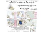 Craft Oclock Set 6 Blatt 30,5X30,5Cm Doppelseitig Scrapbooking Papier 250G, Afternoon Walk