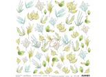 Craft Oclock 30X30Cm Carta Per Scrapbooking Monofacciale 250G Fogliame 08