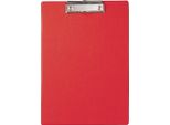 Tavoletta Per Scrivere A4 Con Copertina In Lamina Rossa Confezione Da 12