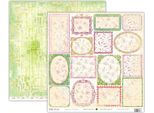 Uhk 30X30Cm Bifacciale Carta Scrapbooking Carta Design 250G Awesome Blossom