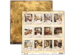 Uhk 30X30Cm Carta Biadesiva Per Scrapbooking - Holiday Glow - Incantevole