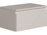 Selsey Bemmi - Comodino A Parete Con Cassetto, Grigio, 49 Cm