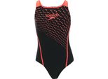 Speedo - Costume Da Bagno "Eco Endurance Medalist"" Per Bambina GT2335 (116) (Nero/Rosso)"