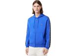 Lacoste - Felpa Con Cappuccio E Zip GT2143 Uomo (Xs) (Blu)