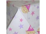 Amscan - Tovaglia Per Festa Di 1° Compleanno SG26625 (Taglia Unica) (Bianco/Rosa/Viola)