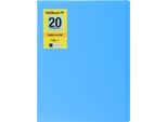 Pagna 21012-13 Pagna Sichtbuch "School"", Din A4, Mit 20 HüLlen, Hellblau"