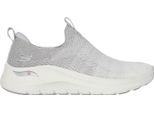 Skechers Arch Fit 2.0 150055-LTGY, Scarpe Sportive Da Donna, Grigio