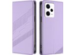 Custodia Per Xiaomi Poco X5 Pro, Custodia A Portafoglio In Finto Cuoio Con Slot Per Schede E Funzione Stand Violett