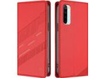 Custodia Per Xiaomi Redmi Note 8, Custodia A Portafoglio In Finto Cuoio Con Slot Per Schede E Funzione Stand Rot