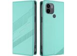 Custodia Per Xiaomi Redmi A/Redmi A2+/Poco C50/Poco C51, Custodia A Portafoglio In Finto Cuoio Con Slot Per Carte E Funzione Stand TüRkis