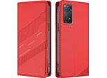 Custodia Per Xiaomi Redmi Note 11 Pro 5G/4G/Note 12 Pro 4G, Custodia A Portafoglio In Finto Cuoio Con Slot Per Schede E Funzione Stand Rot