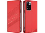 Custodia Per Xiaomi Redmi Note 11 Pro+ 5G, Custodia A Portafoglio In Finto Cuoio Con Slot Per Schede E Funzione Stand Rot