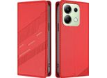 Custodia Per Xiaomi Redmi Note 13 4G, Custodia A Portafoglio In Finto Cuoio Con Slot Per Schede E Funzione Stand Rot