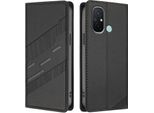 Custodia Per Xiaomi Redmi 12C/Redmi 11A/Poco C55, Custodia A Portafoglio In Finto Cuoio Con Slot Per Schede E Funzione Stand Schwarz