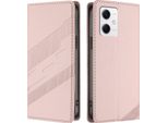 Custodia Per Xiaomi Poco X5, Custodia Portafoglio In Finto Cuoio Con Slot Per Schede E Funzione Stand Rosa