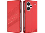 Custodia Per Xiaomi Redmi Note 13 Pro+ 5G, Custodia A Portafoglio In Finto Cuoio Con Slot Per Schede E Funzione Stand Rot