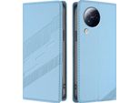 Custodia Per Xiaomi Civi 3, Custodia A Portafoglio In Finto Cuoio Con Slot Per Carte E Funzione Stand Hellblau
