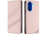 Custodia Per Xiaomi Redmi A5, Custodia Portafoglio In Finto Cuoio Con Slot Per Schede E Funzione Stand Rosa