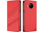 Custodia Per Xiaomi Mi 10T Lite 5G, Custodia A Portafoglio In Finto Cuoio Con Slot Per Schede E Funzione Stand Rot