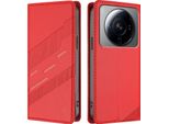 Custodia Per Xiaomi 12S Ultra, Custodia A Portafoglio In Finto Cuoio Con Slot Per Schede E Funzione Stand Rot