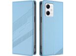 Custodia Per Xiaomi Poco X5, Custodia A Portafoglio In Finto Cuoio Con Slot Per Carte E Funzione Stand Hellblau