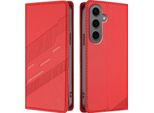 Custodia Per Samsung Galaxy S25 Fe, Custodia A Portafoglio In Finto Cuoio Con Slot Per Schede E Funzione Stand Rot