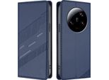Custodia Per Xiaomi 13 Ultra, Custodia A Portafoglio In Finto Cuoio Con Slot Per Schede E Funzione Stand Blau