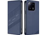 Custodia Per Xiaomi 13 Pro, Custodia A Portafoglio In Finto Cuoio Con Slot Per Schede E Funzione Stand Blau