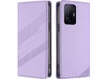 Custodia Per Xiaomi 11T / 11T Pro, Custodia A Portafoglio In Finto Cuoio Con Slot Per Schede E Funzione Stand Violett