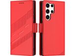 Custodia Per Samsung Galaxy S25 Ultra, Custodia A Portafoglio In Finto Cuoio Con Slot Per Schede E Funzione Stand Rot