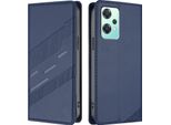 Custodia Per Oneplus Nord 2 Lite / Nord Ce 2 Lite 5G, Custodia A Portafoglio In Finto Cuoio Con Slot Per Schede E Funzione Stand Blau