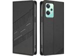 Custodia Per Oneplus Nord 2 Lite / Nord Ce 2 Lite 5G, Custodia A Portafoglio In Finto Cuoio Con Slot Per Schede E Funzione Stand Schwarz