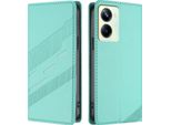 Custodia Per Realme Narzo 60 Pro, Custodia A Portafoglio In Finto Cuoio Con Slot Per Carte E Funzione Stand TüRkis