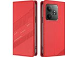 Custodia Per Realme Gt 6/Realme Gt 6T, Custodia A Portafoglio In Finto Cuoio Con Slot Per Carte E Funzione Stand Rot