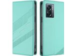 Custodia Per Oneplus Nord N300, Custodia A Portafoglio In Finto Cuoio Con Slot Per Schede E Funzione Stand TüRkis