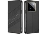 Custodia Per Realme Gt 7 Pro, Custodia A Portafoglio In Finto Cuoio Con Slot Per Carte E Funzione Stand Schwarz
