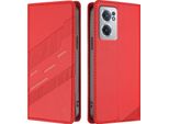 Custodia Per Oneplus Nord CE2 5G, Custodia A Portafoglio In Finto Cuoio Con Slot Per Schede E Funzione Stand Rot