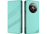 Custodia Per Realme 12 Pro/Realme 12 Pro+, Custodia A Portafoglio In Finto Cuoio Con Slot Per Carte E Funzione Stand TüRkis