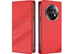 Custodia Per Realme 13+, Custodia A Portafoglio In Finto Cuoio Con Slot Per Carte E Funzione Stand Rot