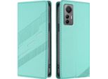 Custodia Per Xiaomi 12 Lite, Custodia A Portafoglio In Finto Cuoio Con Slot Per Schede E Funzione Stand TüRkis