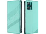 Custodia Per Realme 9 5G/Realme 9 Pro 5G, Custodia A Portafoglio In Finto Cuoio Con Slot Per Carte E Funzione Stand TüRkis