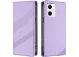 Custodia Per Xiaomi Poco X5, Custodia A Portafoglio In Finto Cuoio Con Slot Per Schede E Funzione Stand Violett