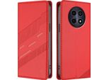 Custodia Per Realme 12/Realme 12X, Custodia A Portafoglio In Finto Cuoio Con Slot Per Carte E Funzione Stand Rot