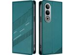 Custodia Per Oneplus Nord CE4, Custodia A Portafoglio In Finto Cuoio Con Slot Per Schede E Funzione Stand GrüN