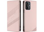 Custodia Per Oneplus Nord N20 5G, Custodia Portafoglio In Finto Cuoio Con Slot Per Schede E Funzione Stand Rosa