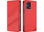 Custodia Per Realme 9 4G, Custodia A Portafoglio In Finto Cuoio Con Slot Per Schede E Funzione Stand Rot