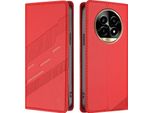 Custodia Per Realme 13 Pro/Realme 13 Pro+, Custodia A Portafoglio In Finto Cuoio Con Slot Per Carte E Funzione Stand Rot